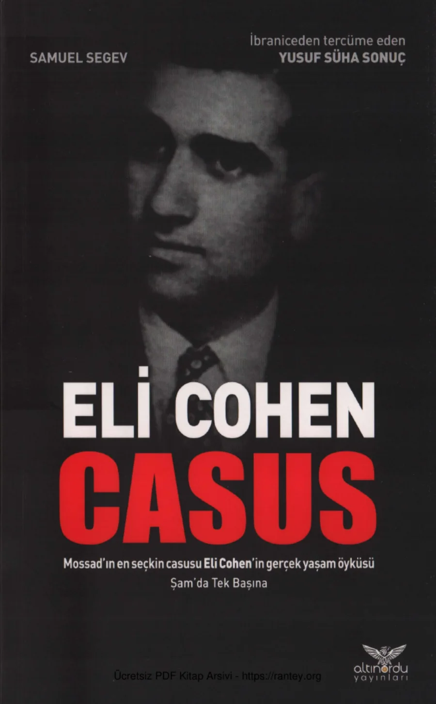 Samuel Segev Eli Cohen Casus Altınordu Yayınları kapak görseli