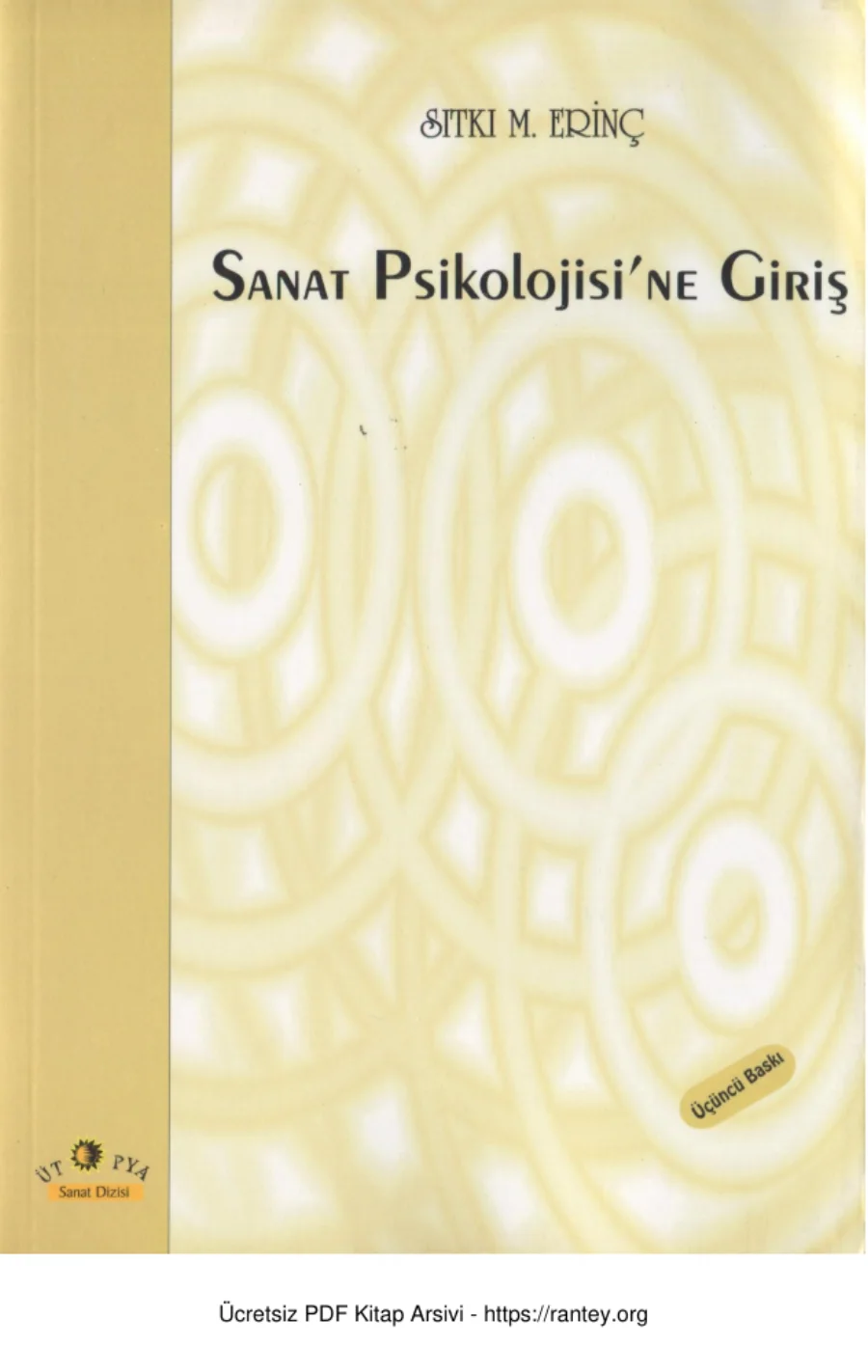Sanat Psikolojisine Giriş Ütopya Yayınları kapak görseli