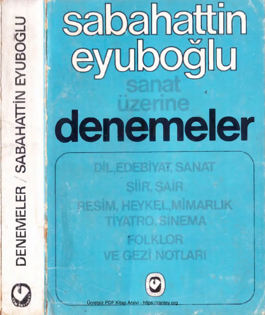 Sanat Üzerine Denemeler kapak görseli