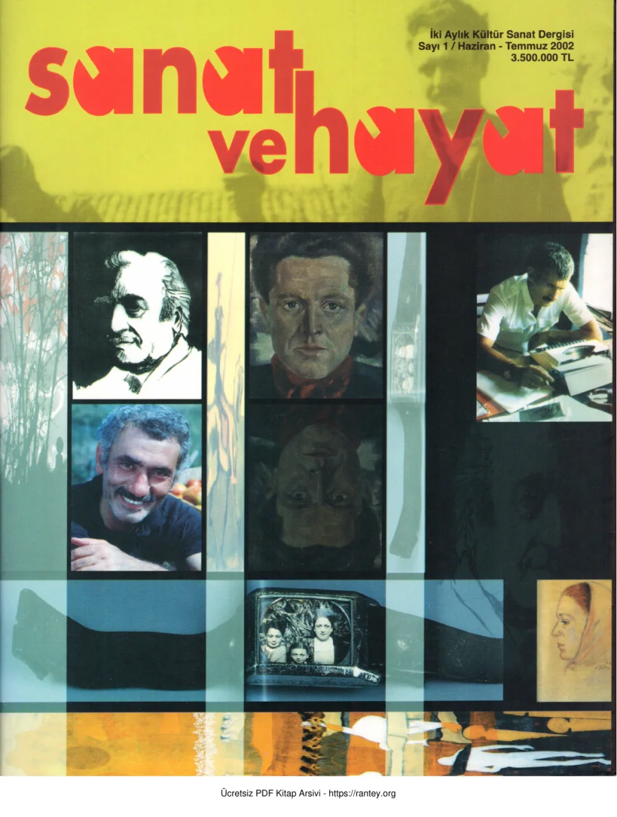 Sanat ve Hayat Sayı 001 - Haziran Temmuz 2002 kapak görseli