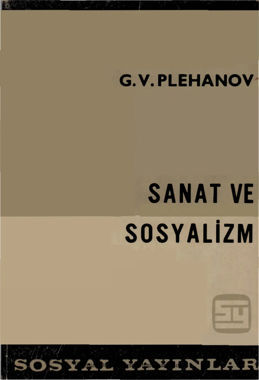 Sanat ve Sosyalizm kapak görseli