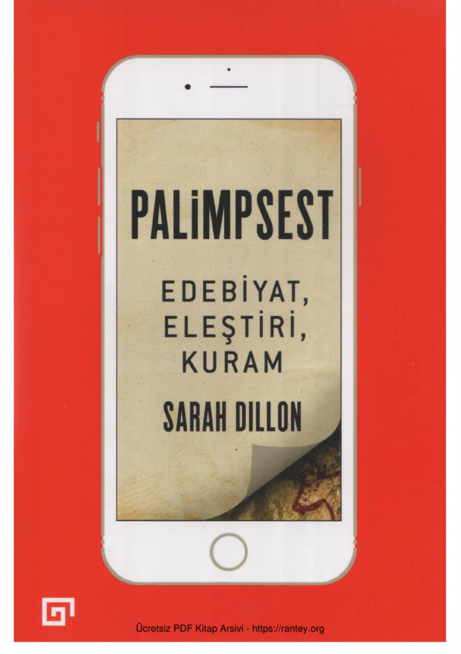 Sarah Dillon Palimpsest Edebiyat Eleştiri Kuram kapak görseli
