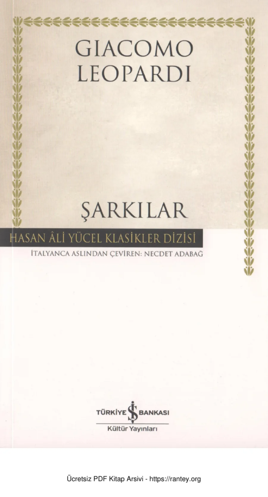 Şarkılar kapak görseli