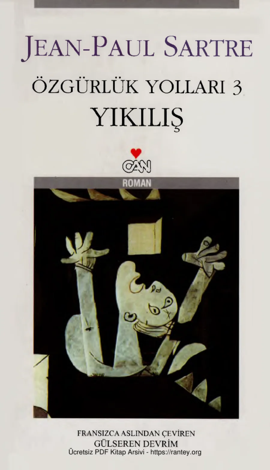 Sarte Özgürlük Yolları 3 Yıkılış kapak görseli