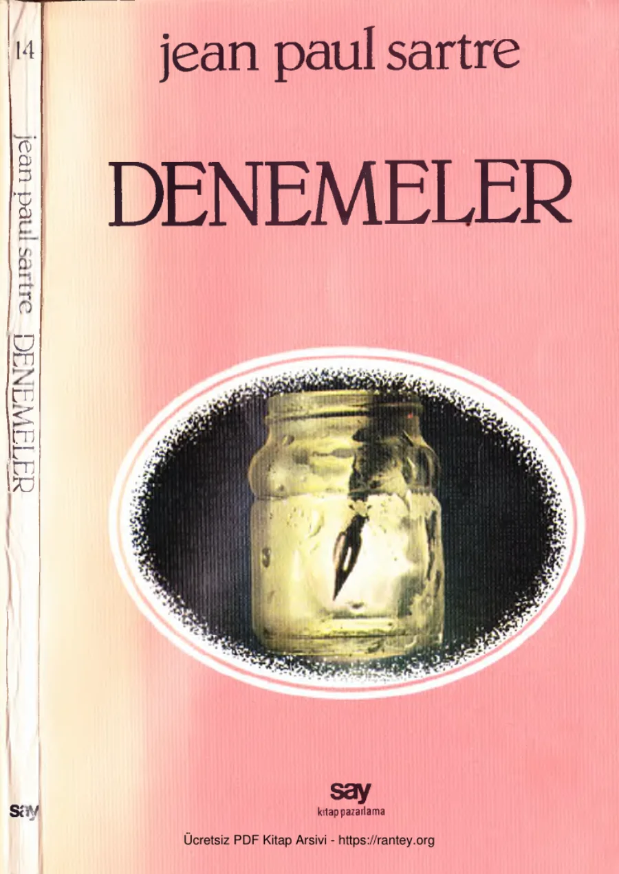 Sartre Denemeler kapak görseli