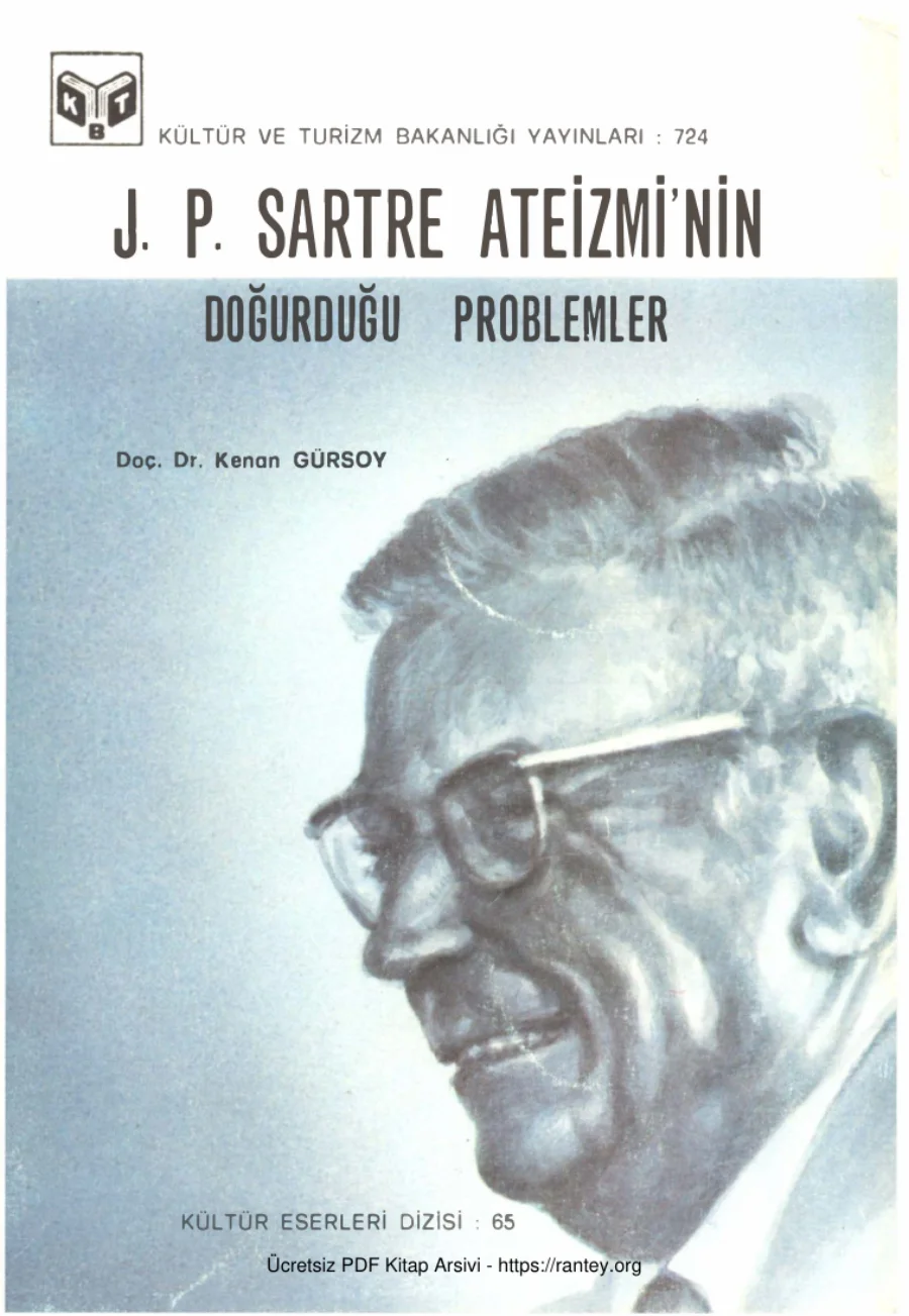 Sartrenin Ateizminin Doğurduğu Problemler Kültür Bakanlığı Yayınları kapak görseli