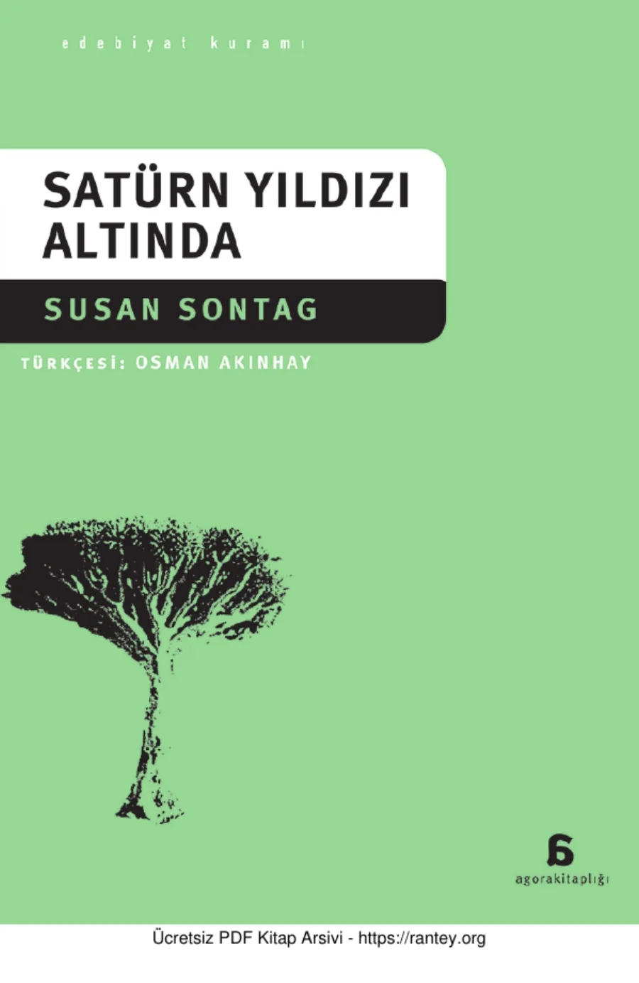 Satürn Yıldızı Altında Agora Kitaplığı kapak görseli