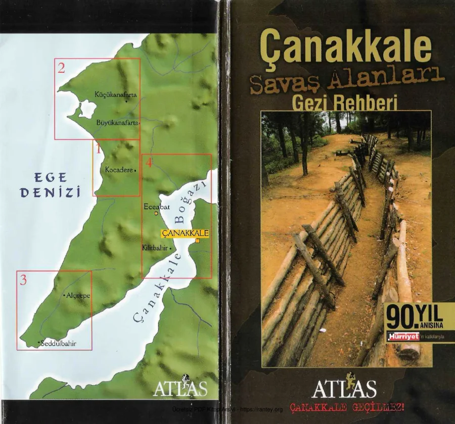Savaş Alanları Gezi Rehberi kapak görseli