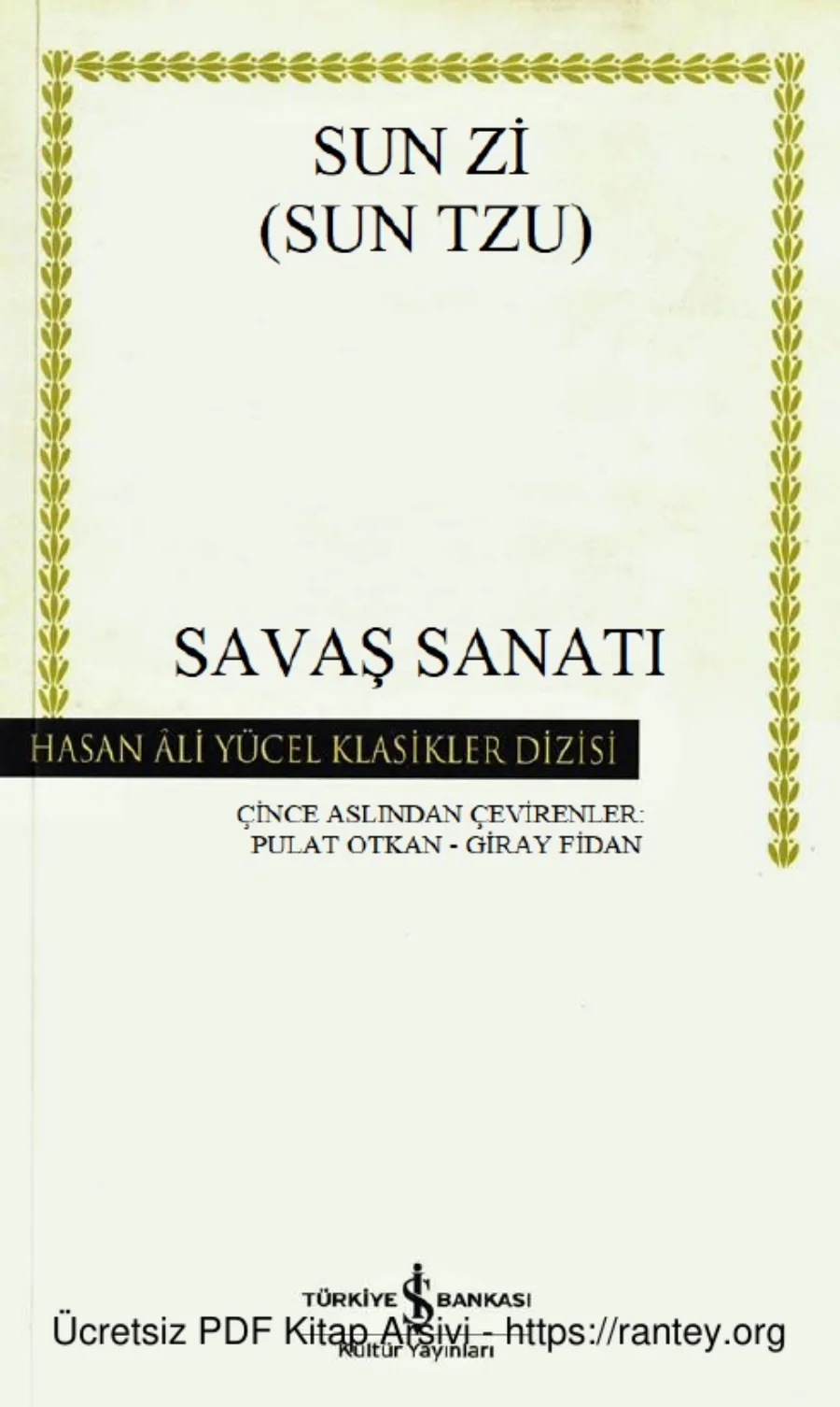 Savaş Sanatı kapak görseli