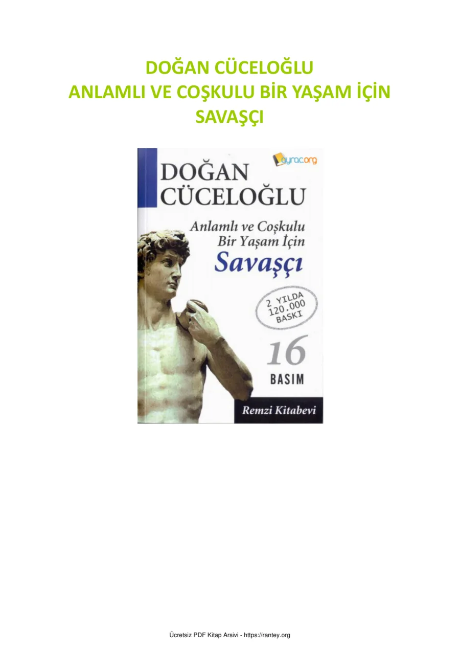 Savaşçı kapak görseli