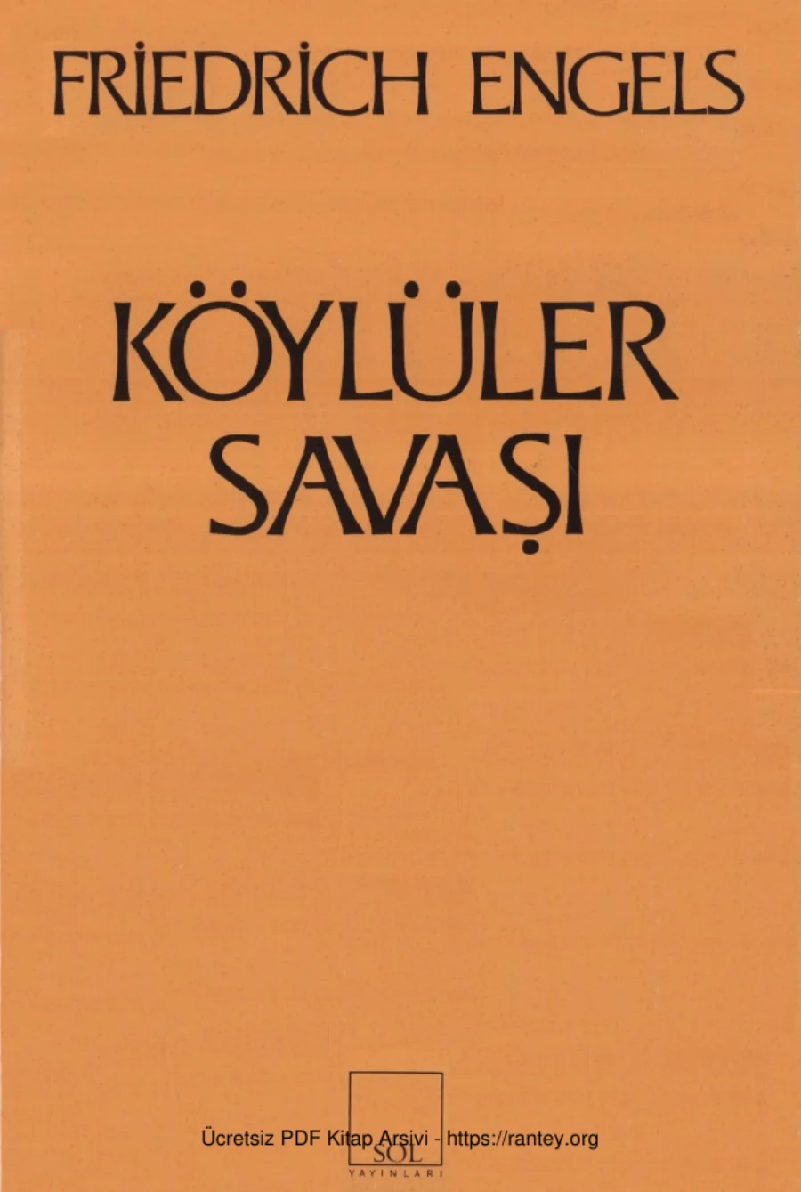 Savaşı Sol Yayınları kapak görseli
