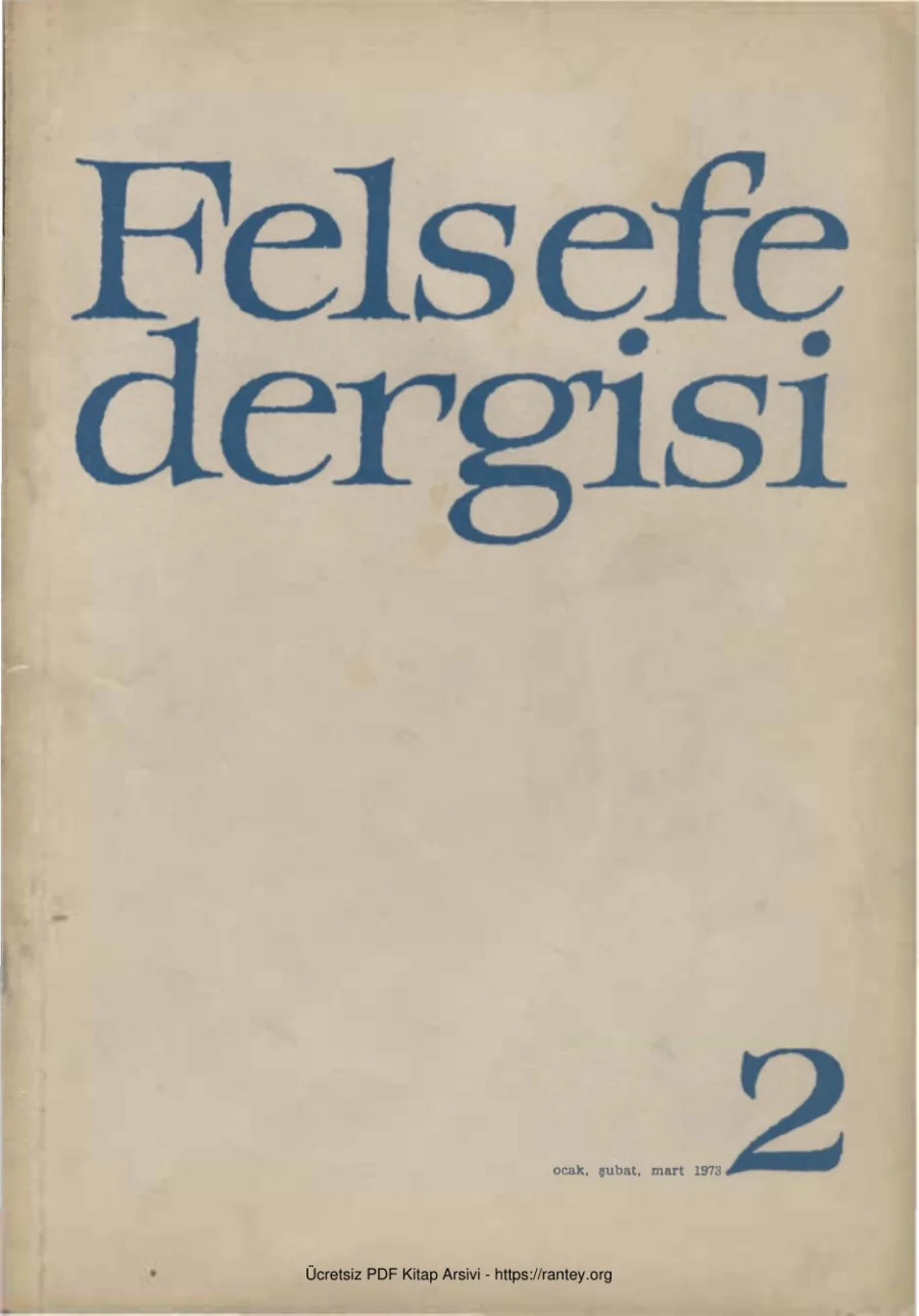 Sayı 002 Ocak Şubat Mart 1973 kapak görseli
