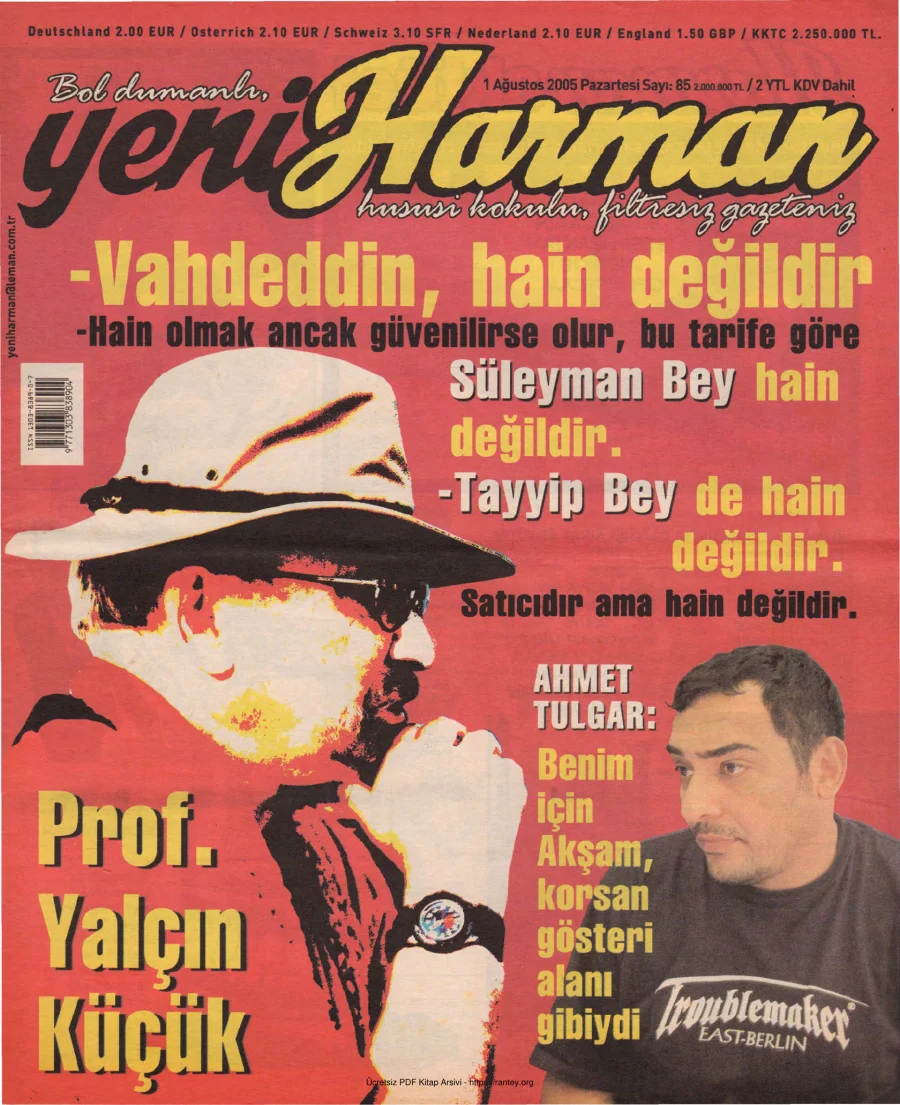 Sayı 085 kapak görseli