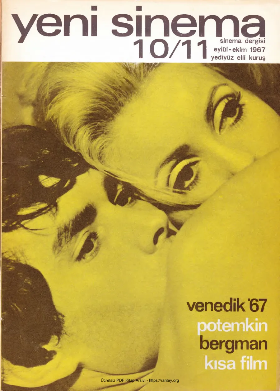 Sayı 10 11 Eylül Ekim 1967 kapak görseli