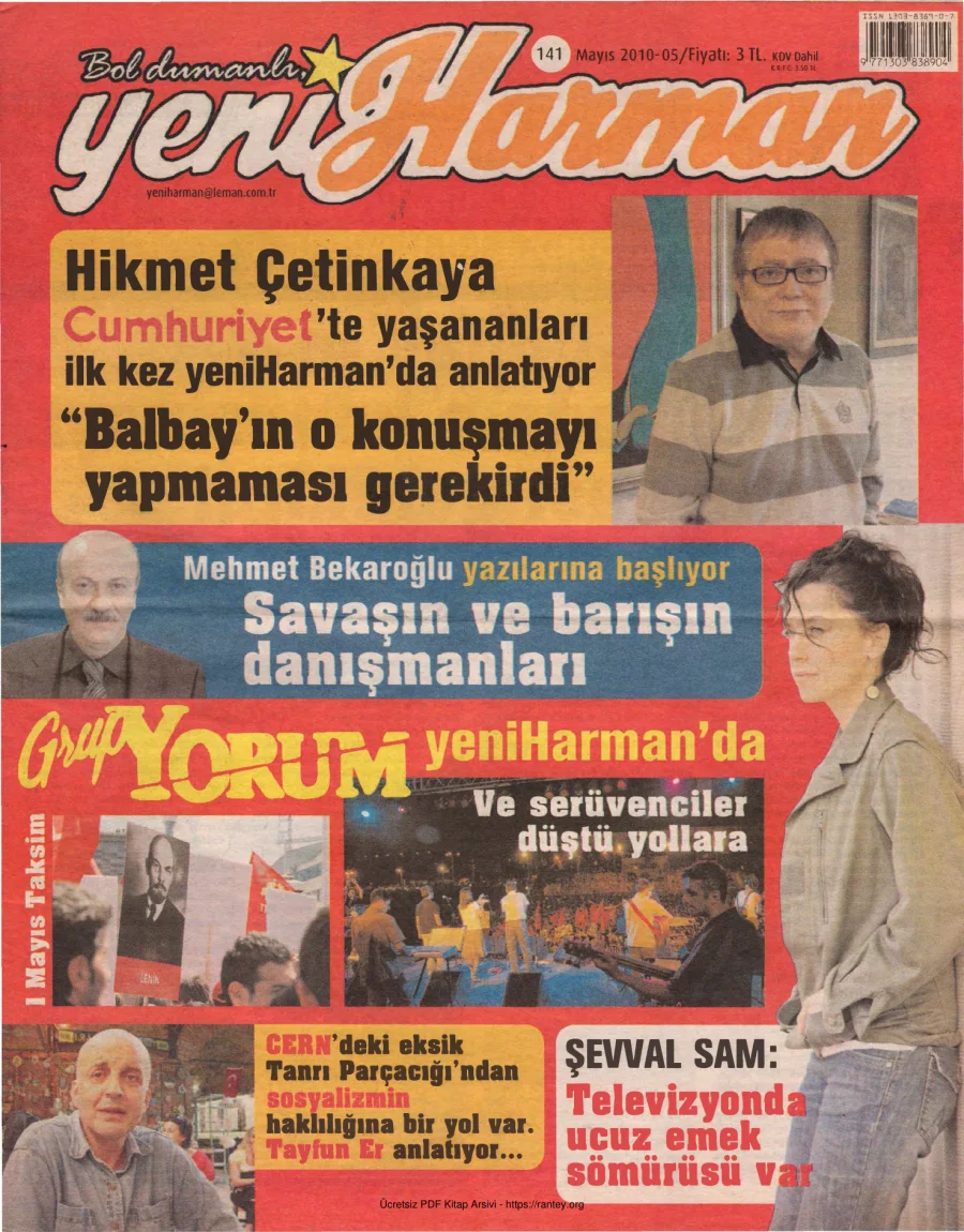 Sayı 141 kapak görseli