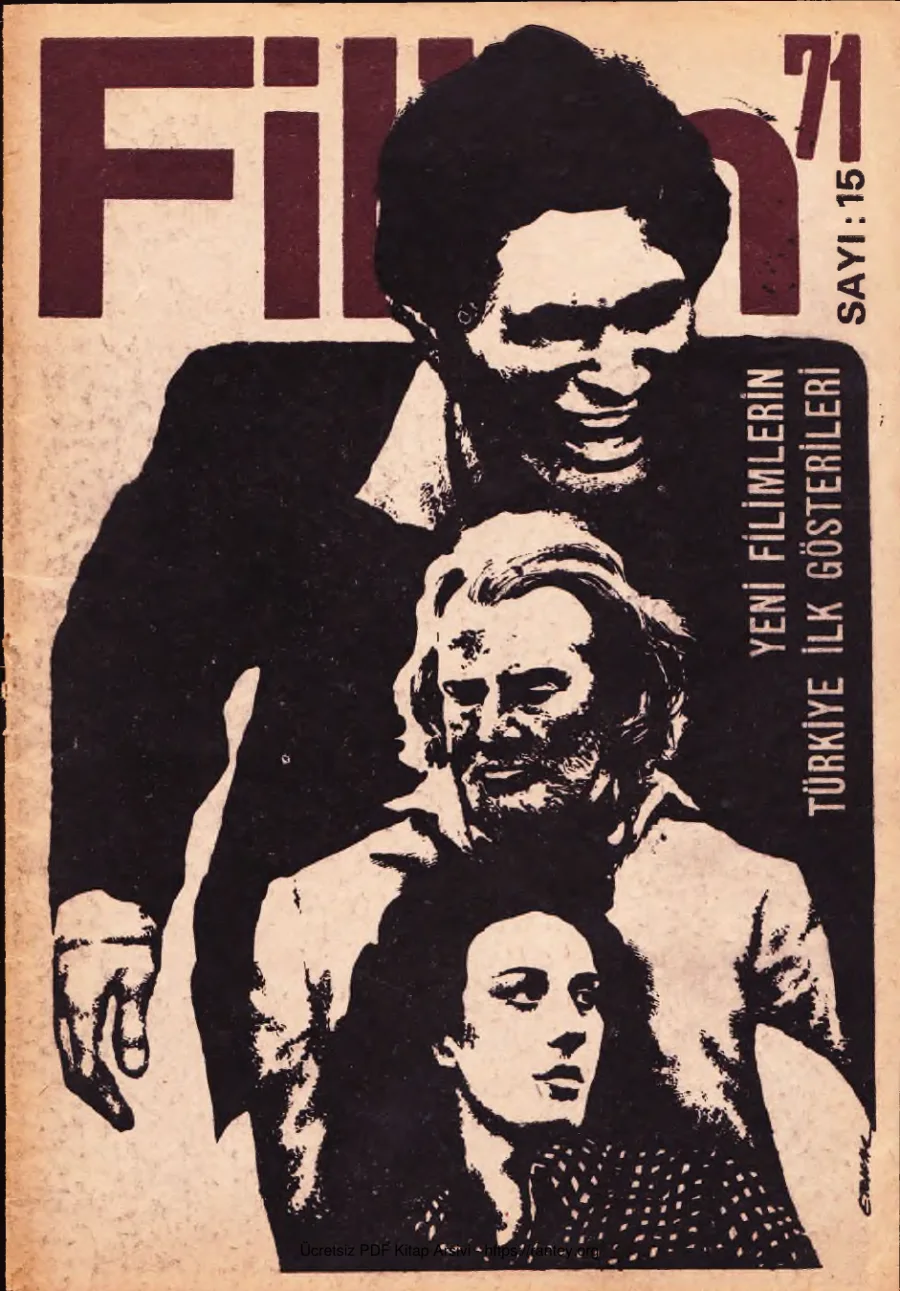 Sayı 15 Eylül 1971 kapak görseli
