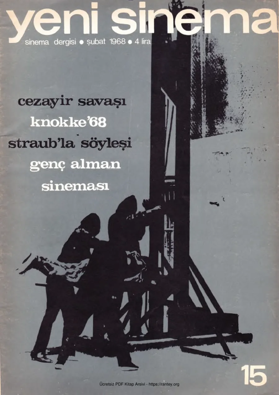 Sayı 15 Şubat 1968 kapak görseli