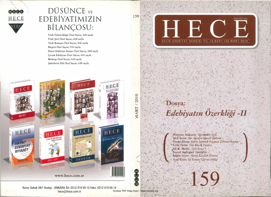 Sayı 159 kapak görseli