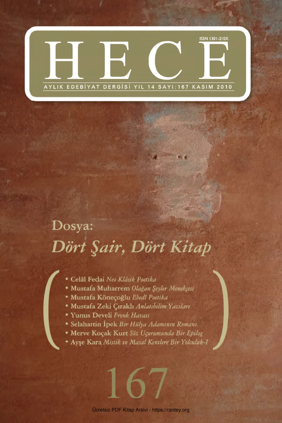 Sayı 167 kapak görseli