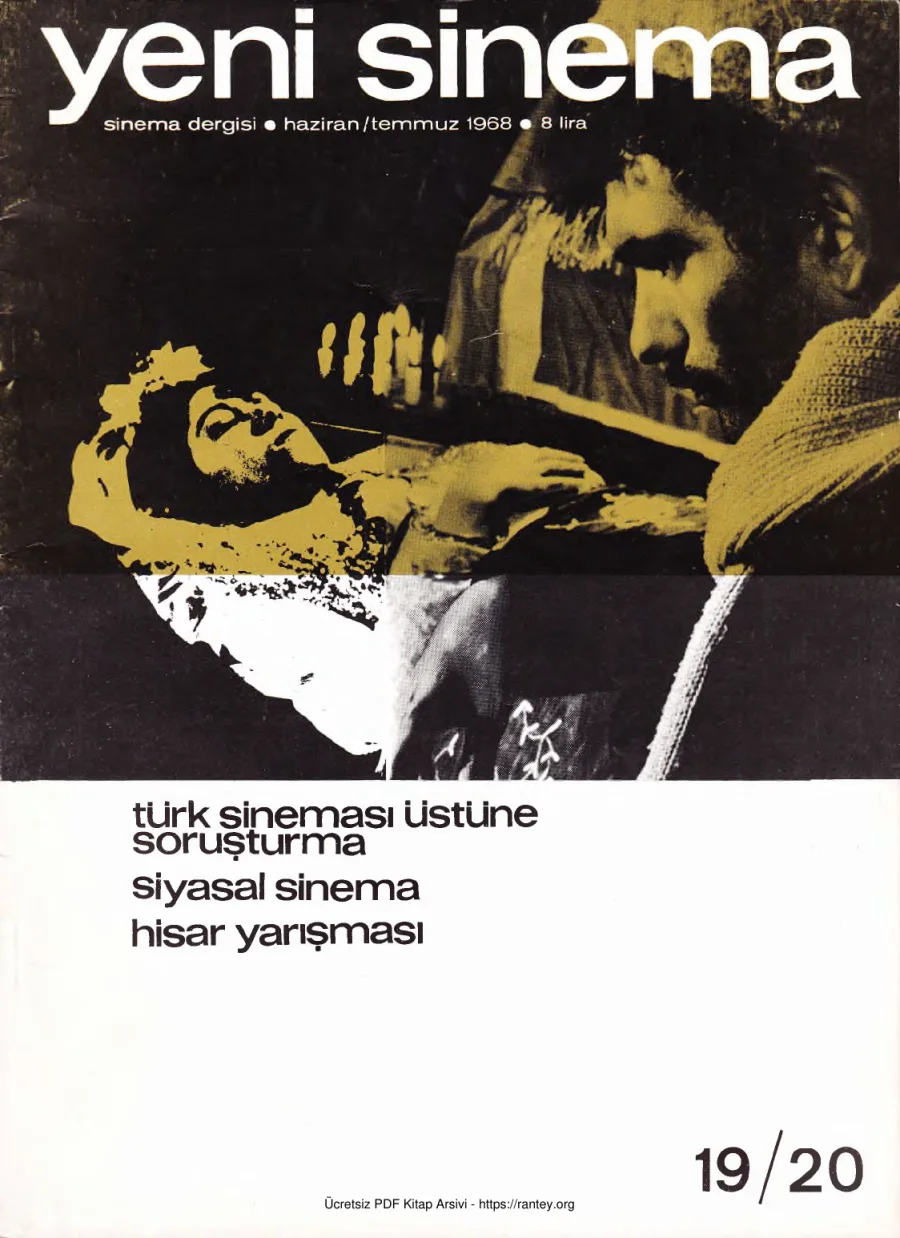 Sayı 19 20 Haziran Temmuz 1968 kapak görseli