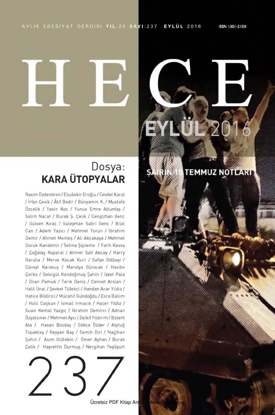 Sayı 237 kapak görseli