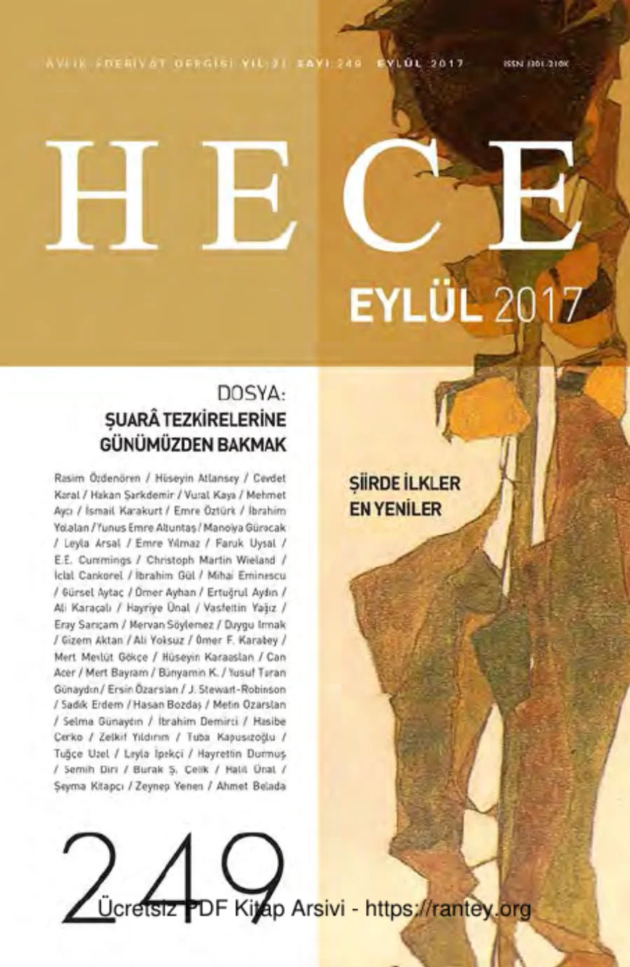 Sayı 249 Eylül 2017 kapak görseli