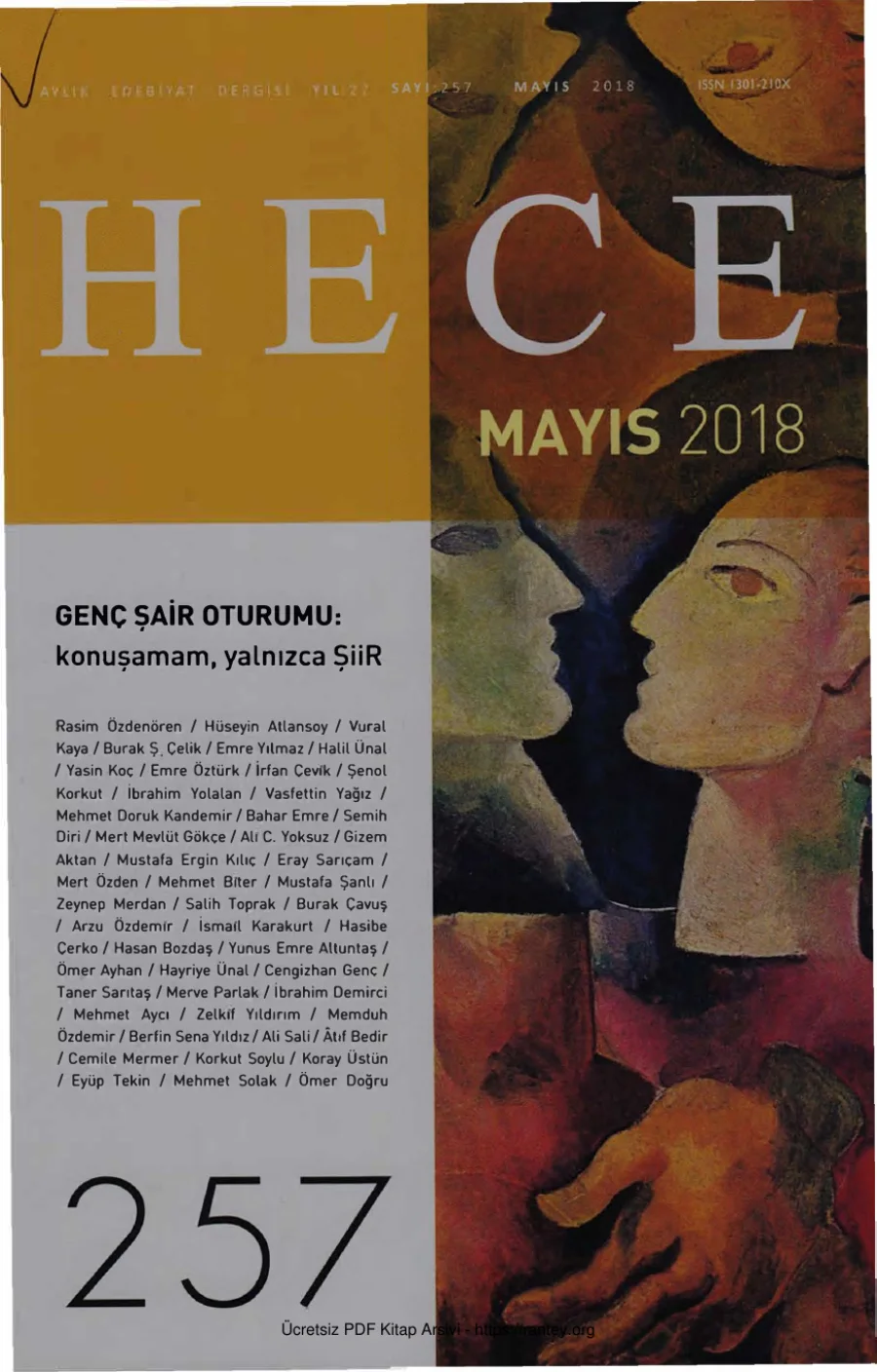 Sayı 257 Mayıs 2018 kapak görseli
