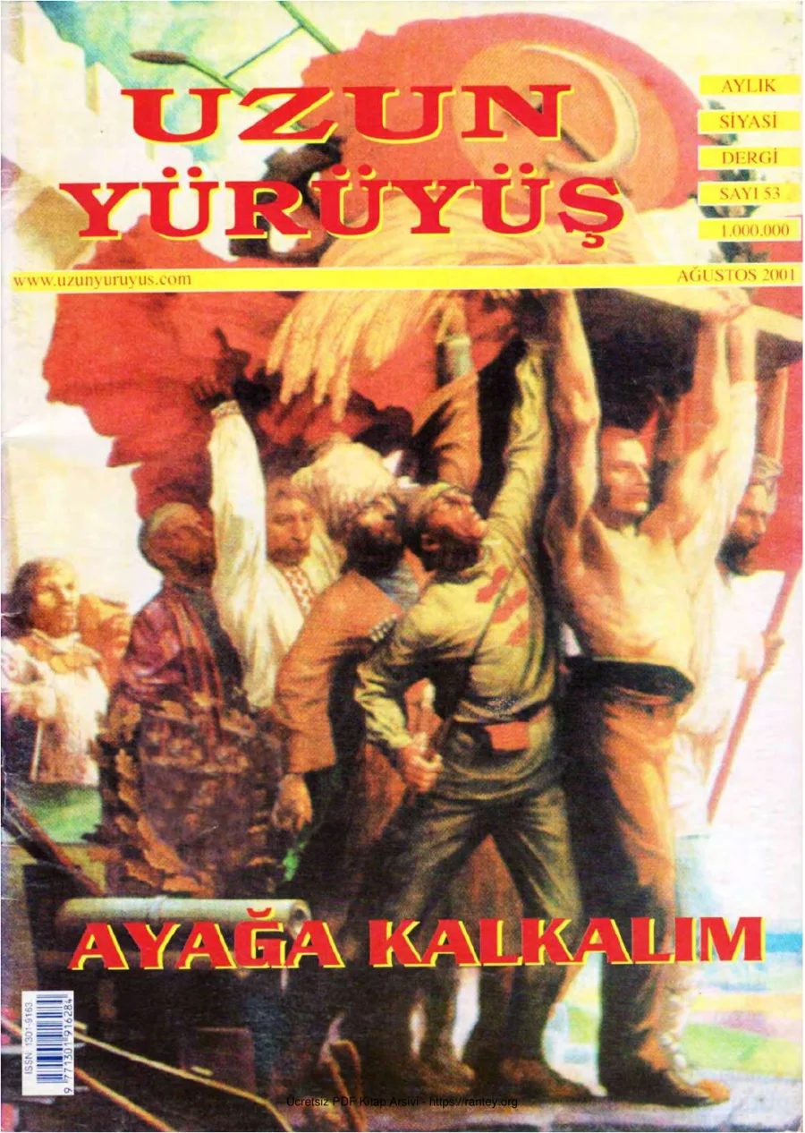 Sayı 53 Ağustos 2001 kapak görseli