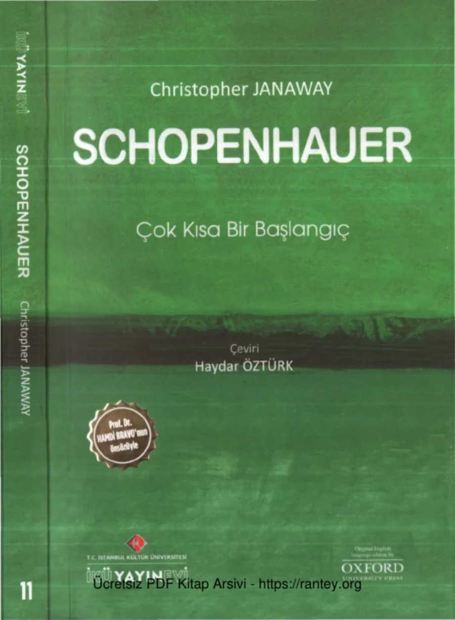 Schopenhauer kapak görseli