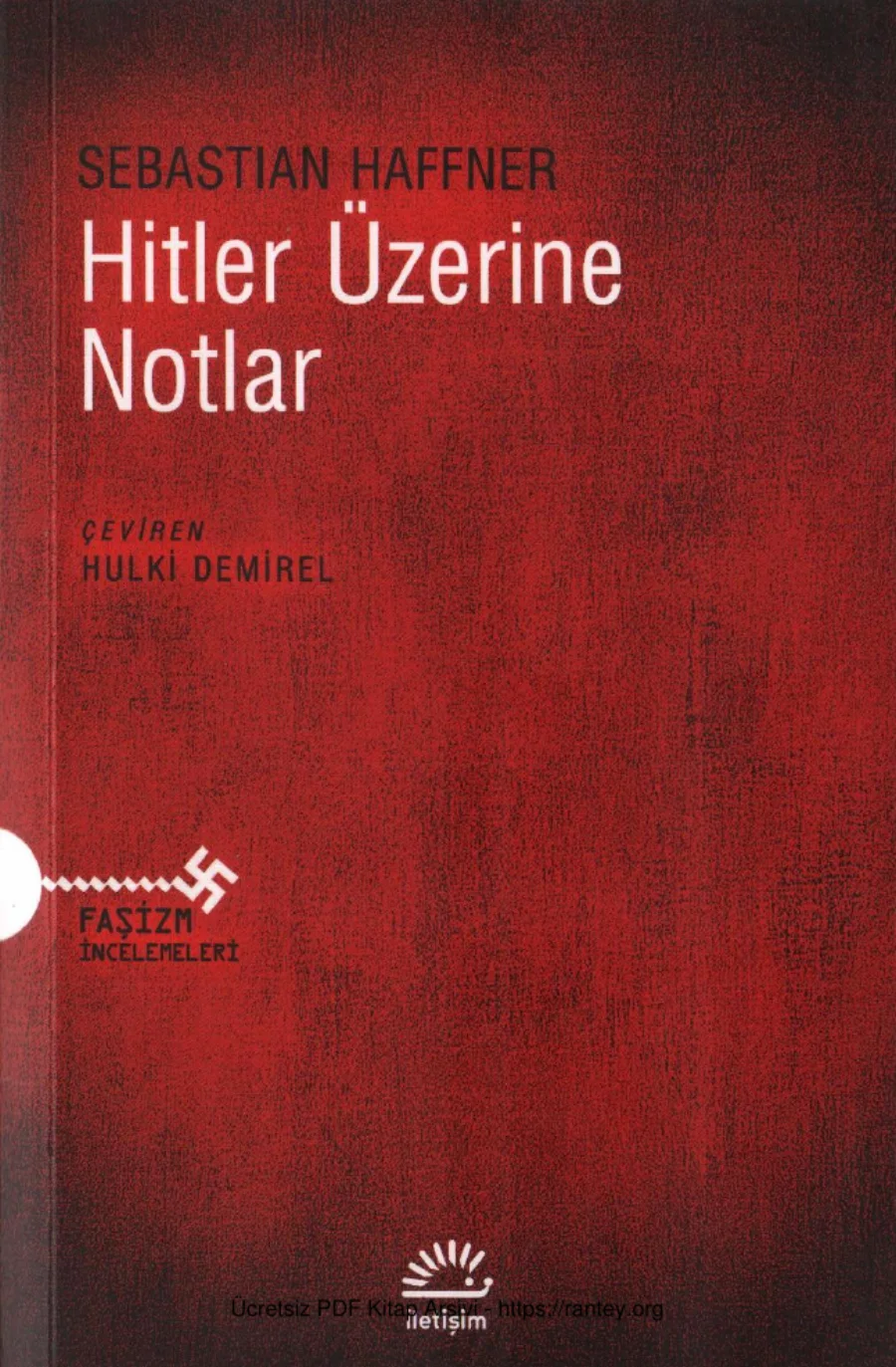 Sebastian Haffner Hitler Üzerine Notlar kapak görseli