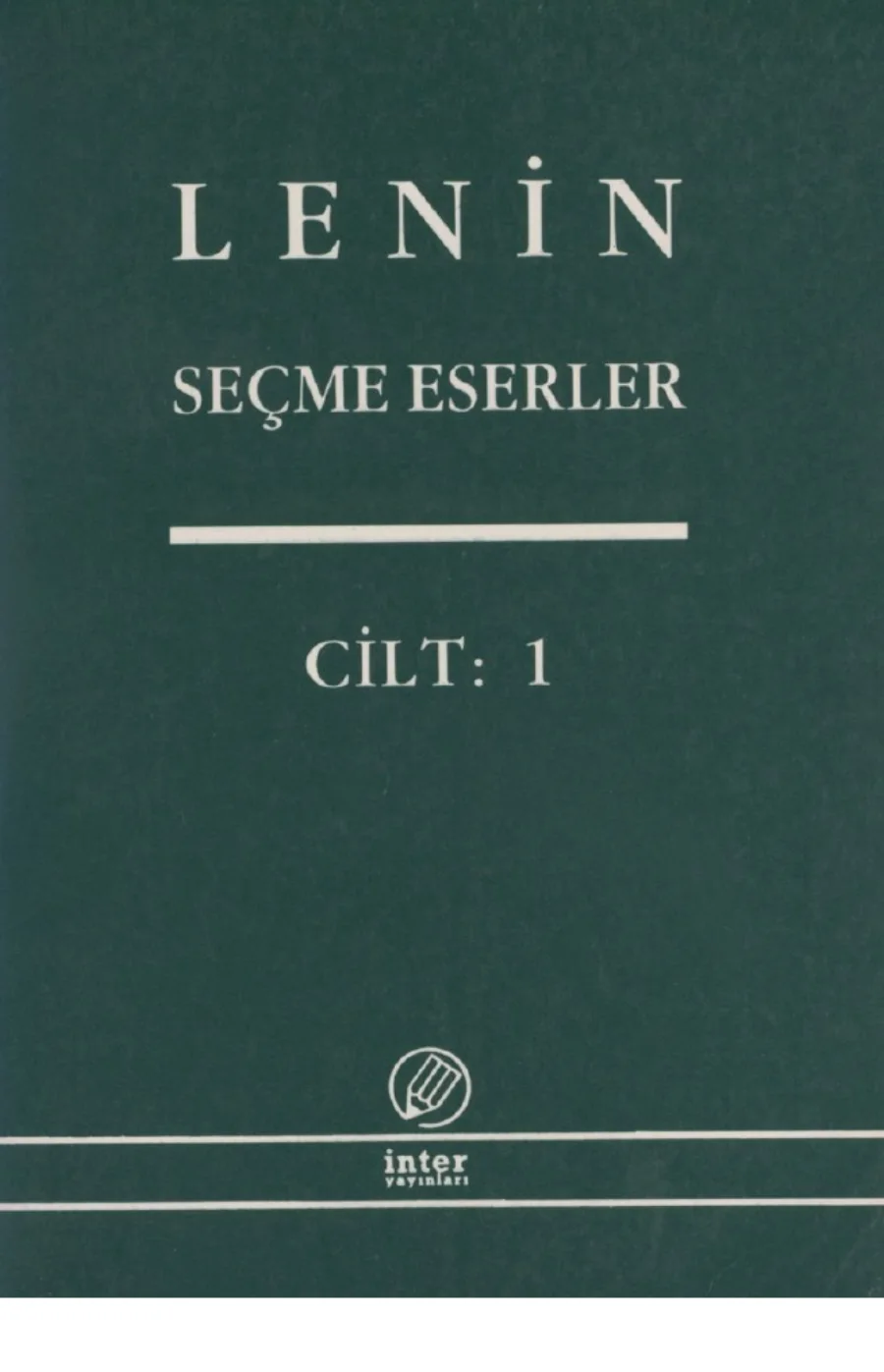 Seçme Eserler Cilt kapak görseli