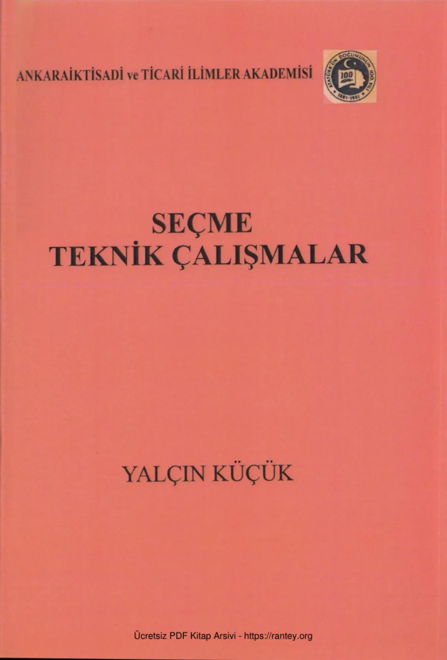 Seçme Teknik Çalışmalar kapak görseli