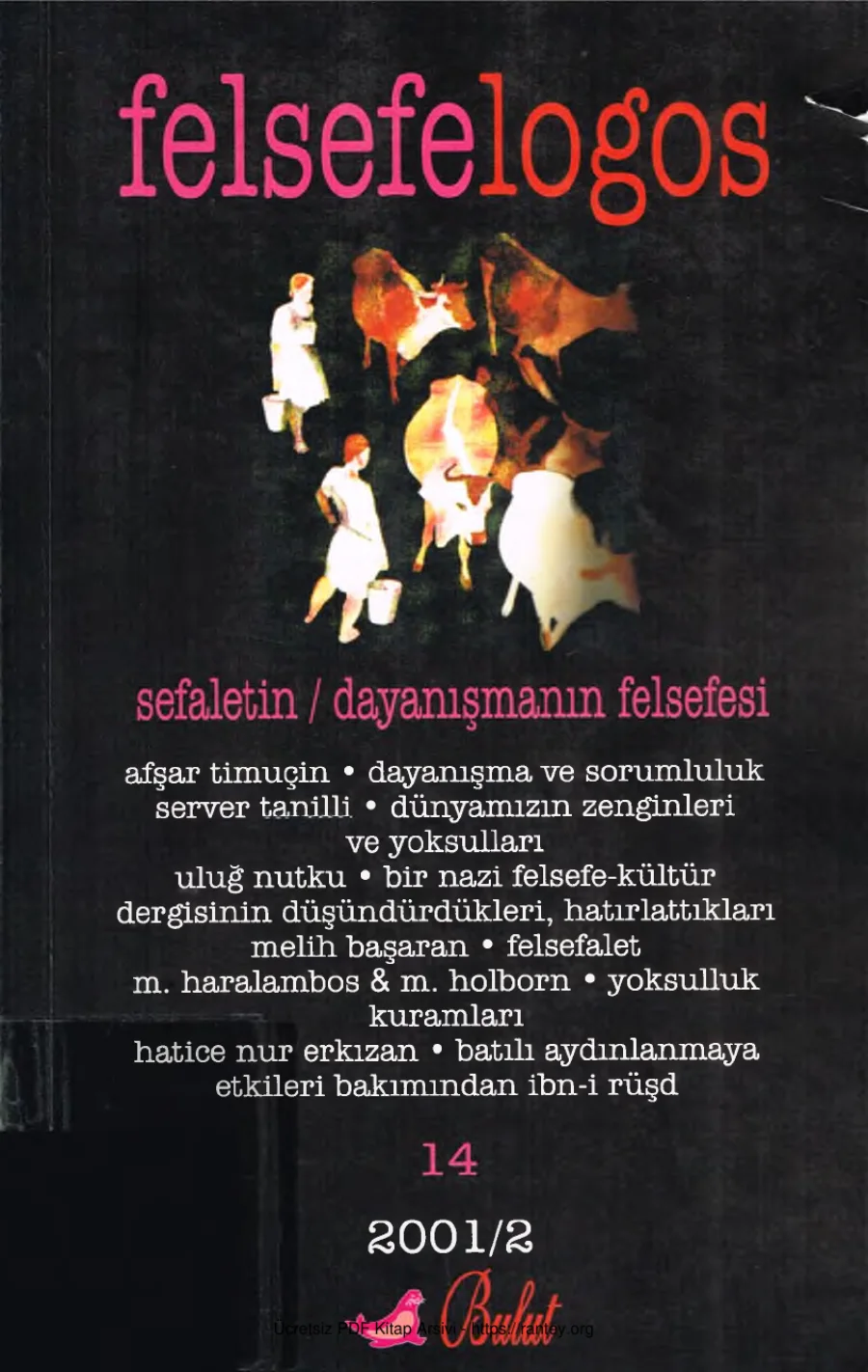 Sefaletin Dayanışmanın Felsefesi kapak görseli