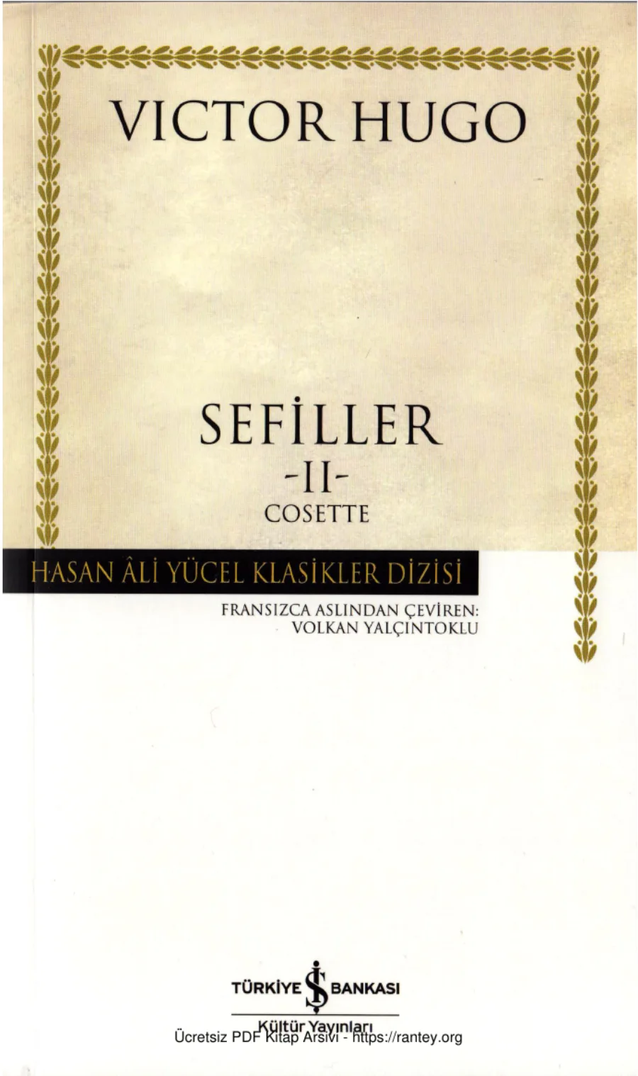 Sefiller 2 Cosette kapak görseli