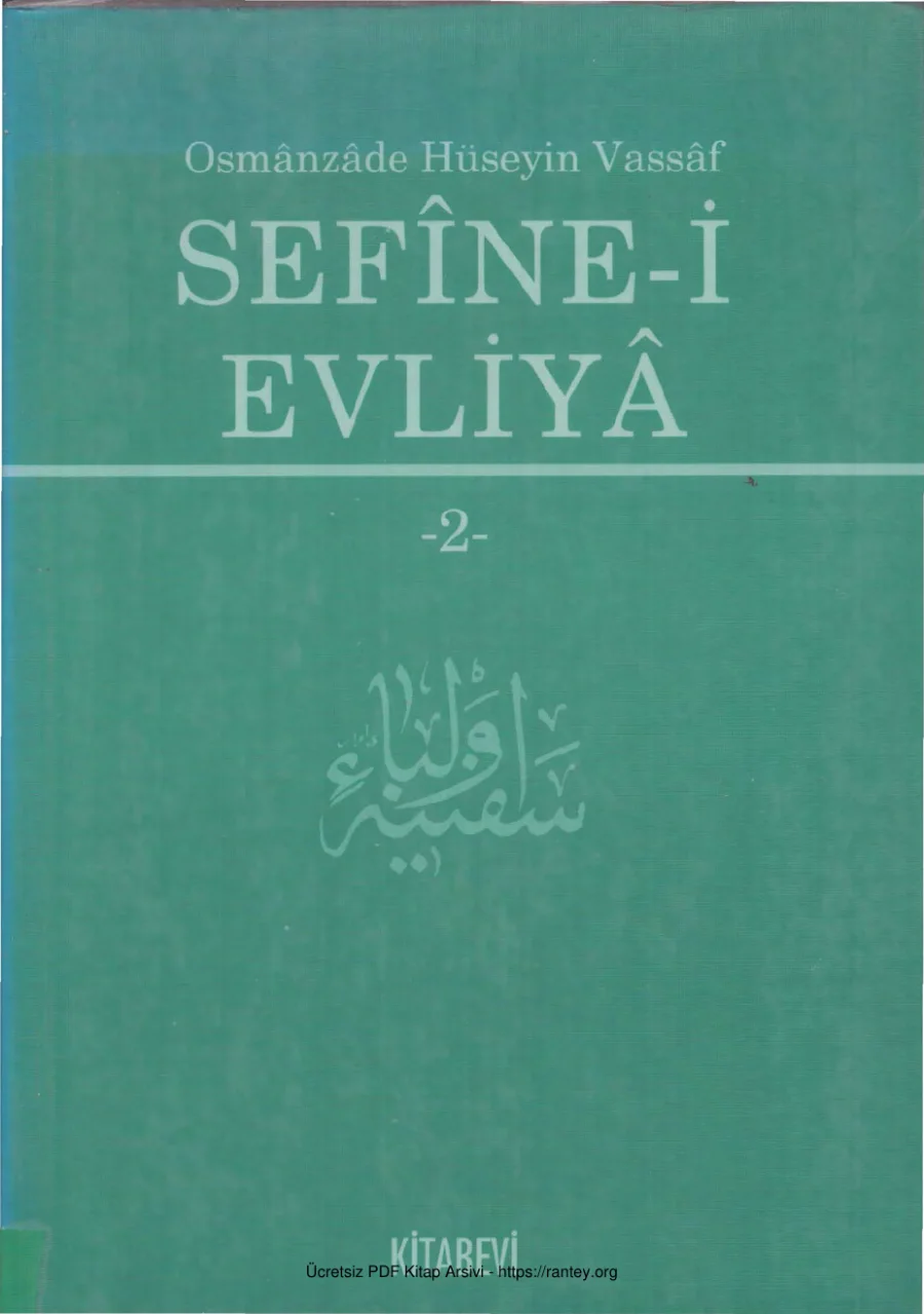 Sefine i Evliya Cilt II kapak görseli