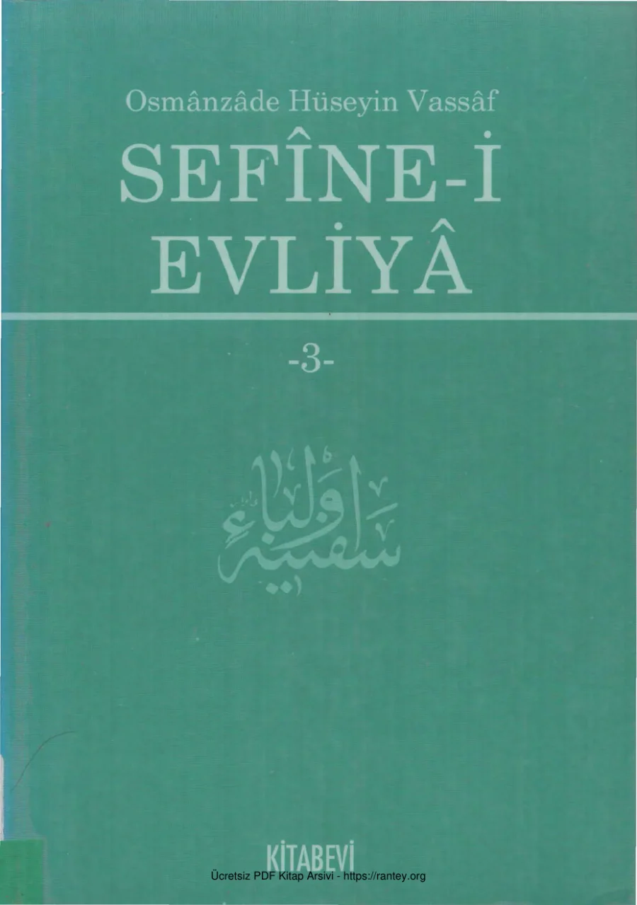 Sefine i Evliya Cilt III kapak görseli