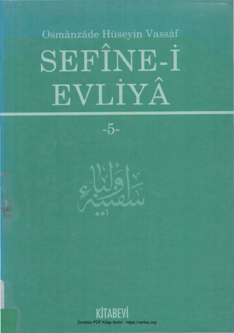 Sefine i Evliya Cilt V kapak görseli