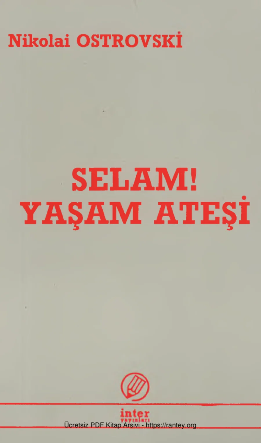 Selam Yaşam Ateşi kapak görseli