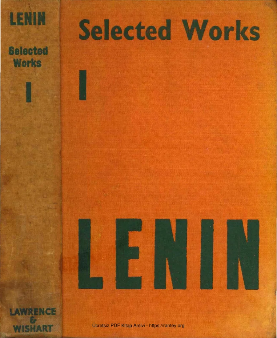 Selected Works Volume I 1894 1899 kapak görseli