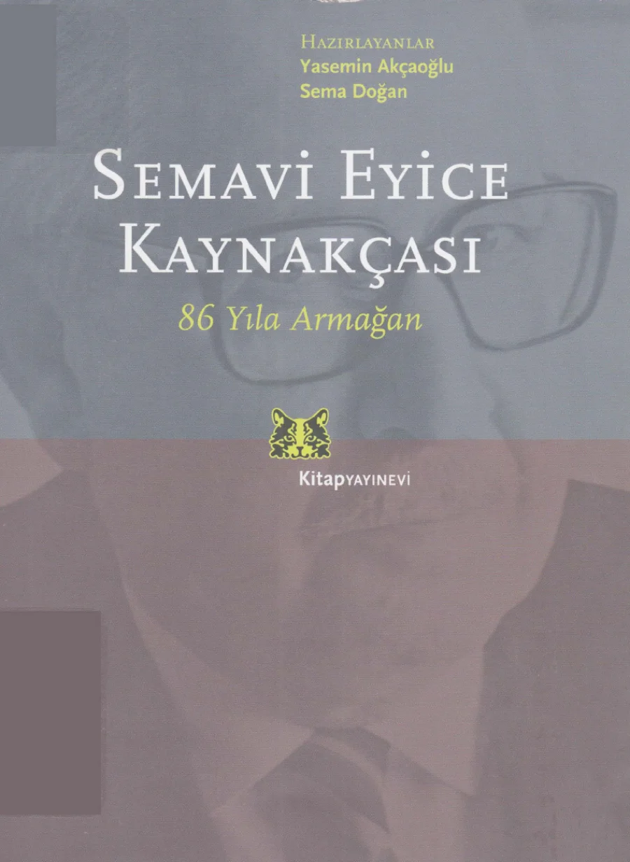Semavi Eyice Kaynakçası 86 Yıla Armağan kapak görseli