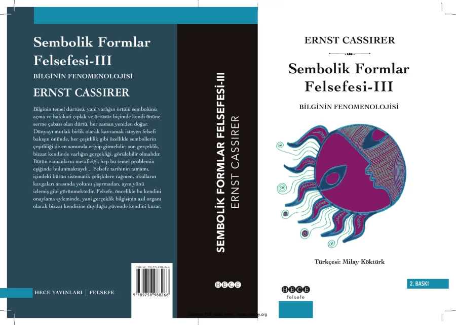 Sembolik Formlar Felsefesi 3 Hece Yayınları 2 baskı kapak görseli