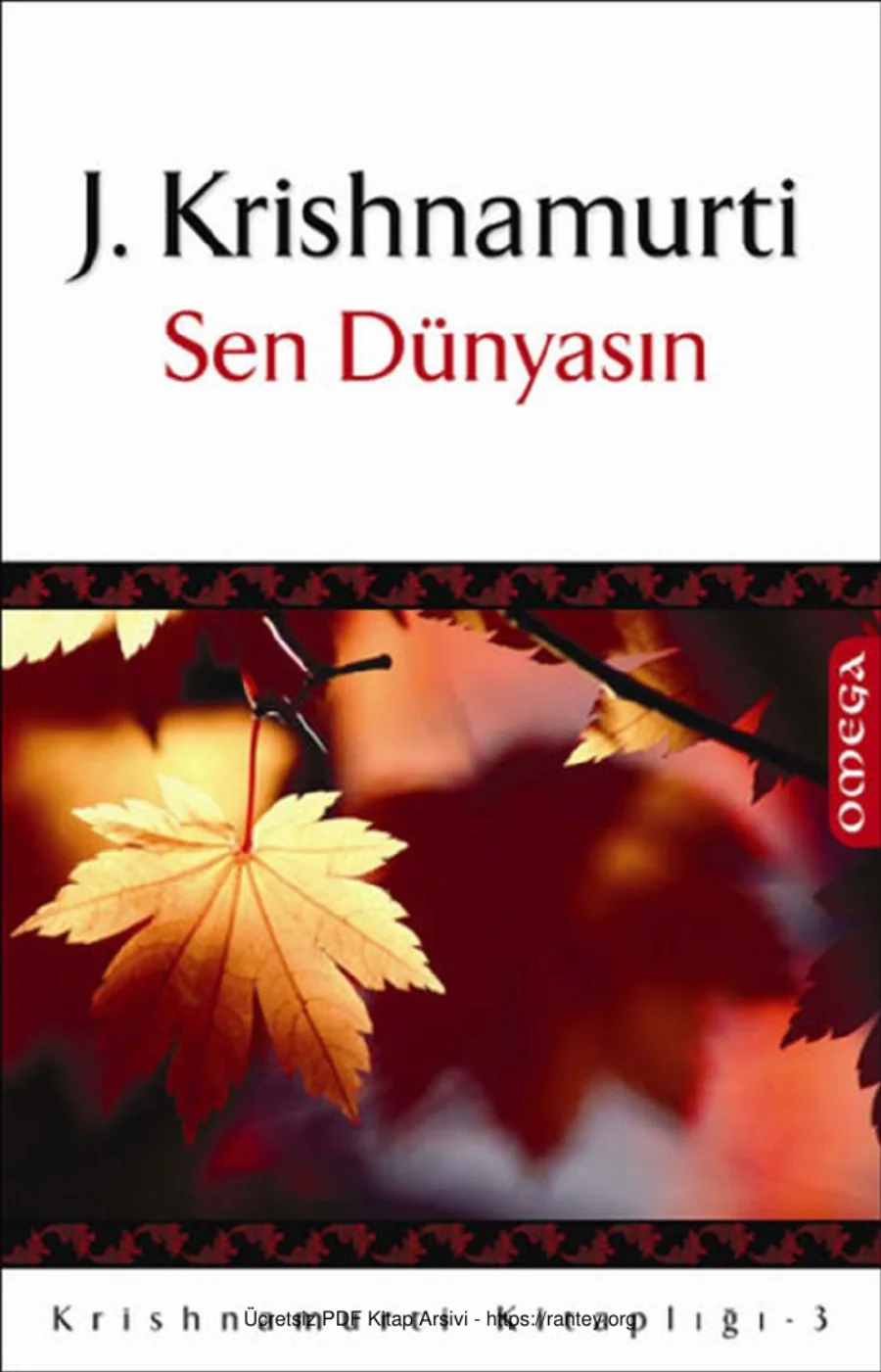 Sen Dünyasın Omega Yayınları kapak görseli