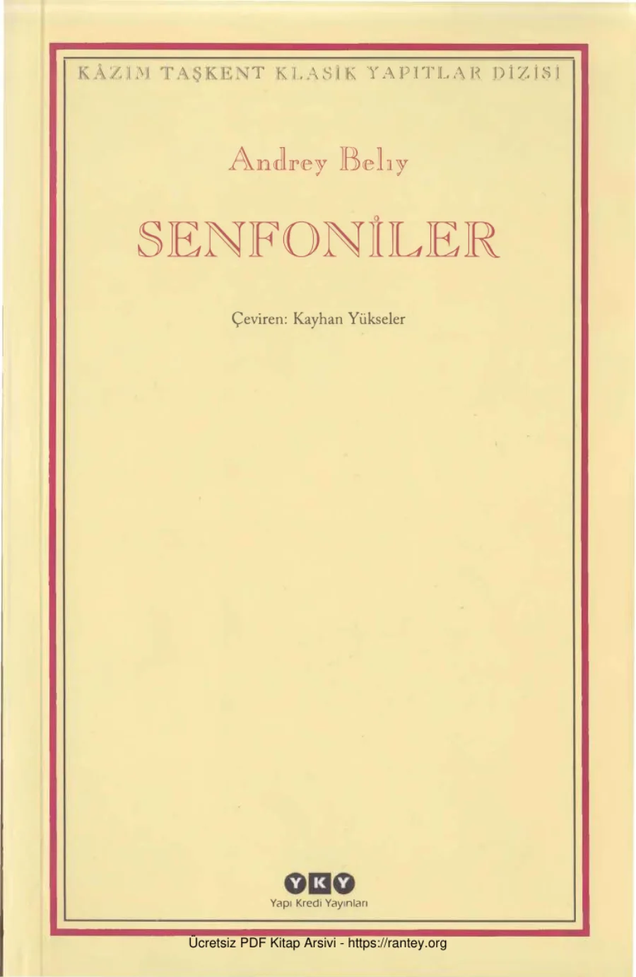 Senfoniler kapak görseli