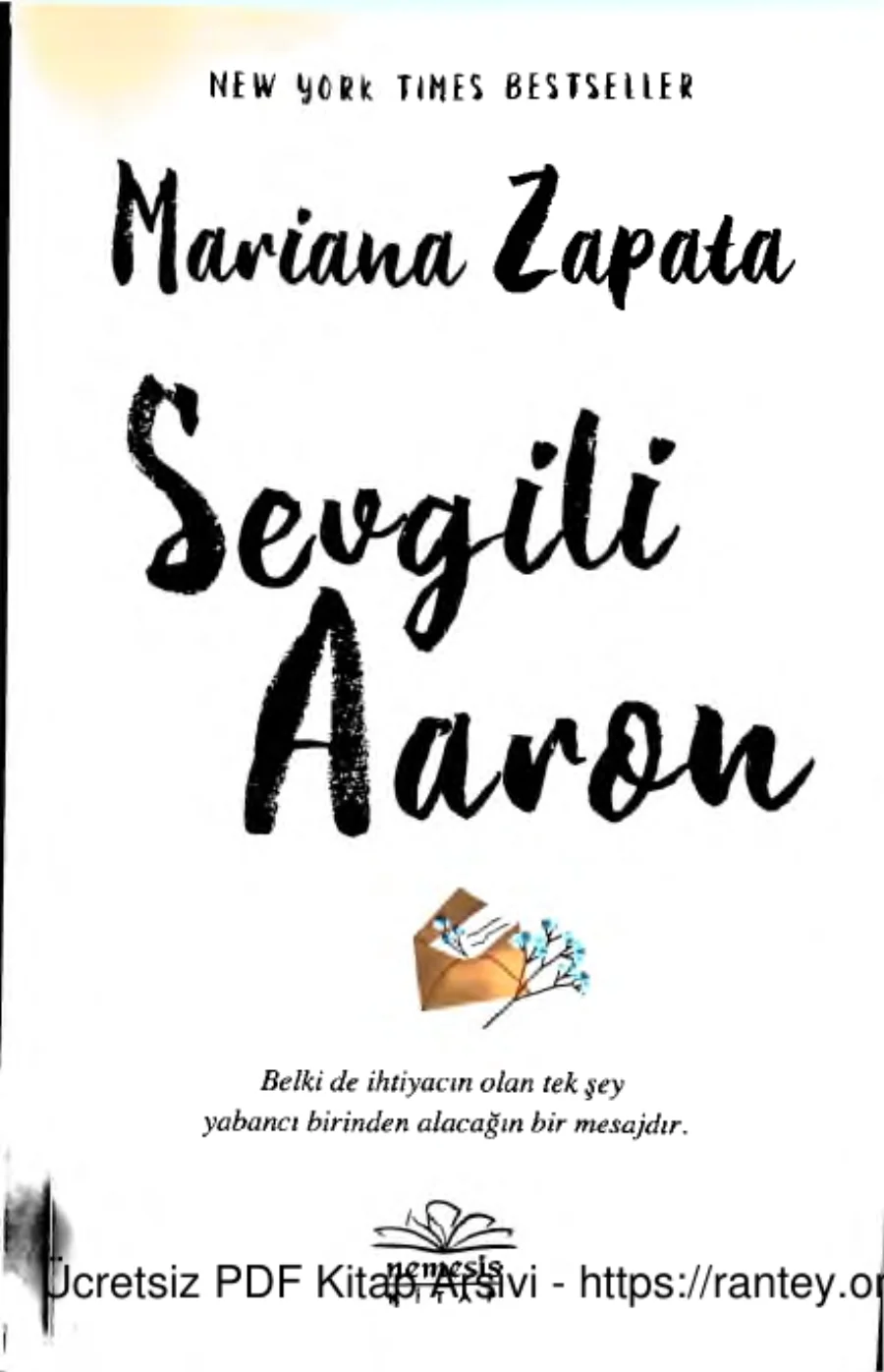 Sevgili Aaron kapak görseli