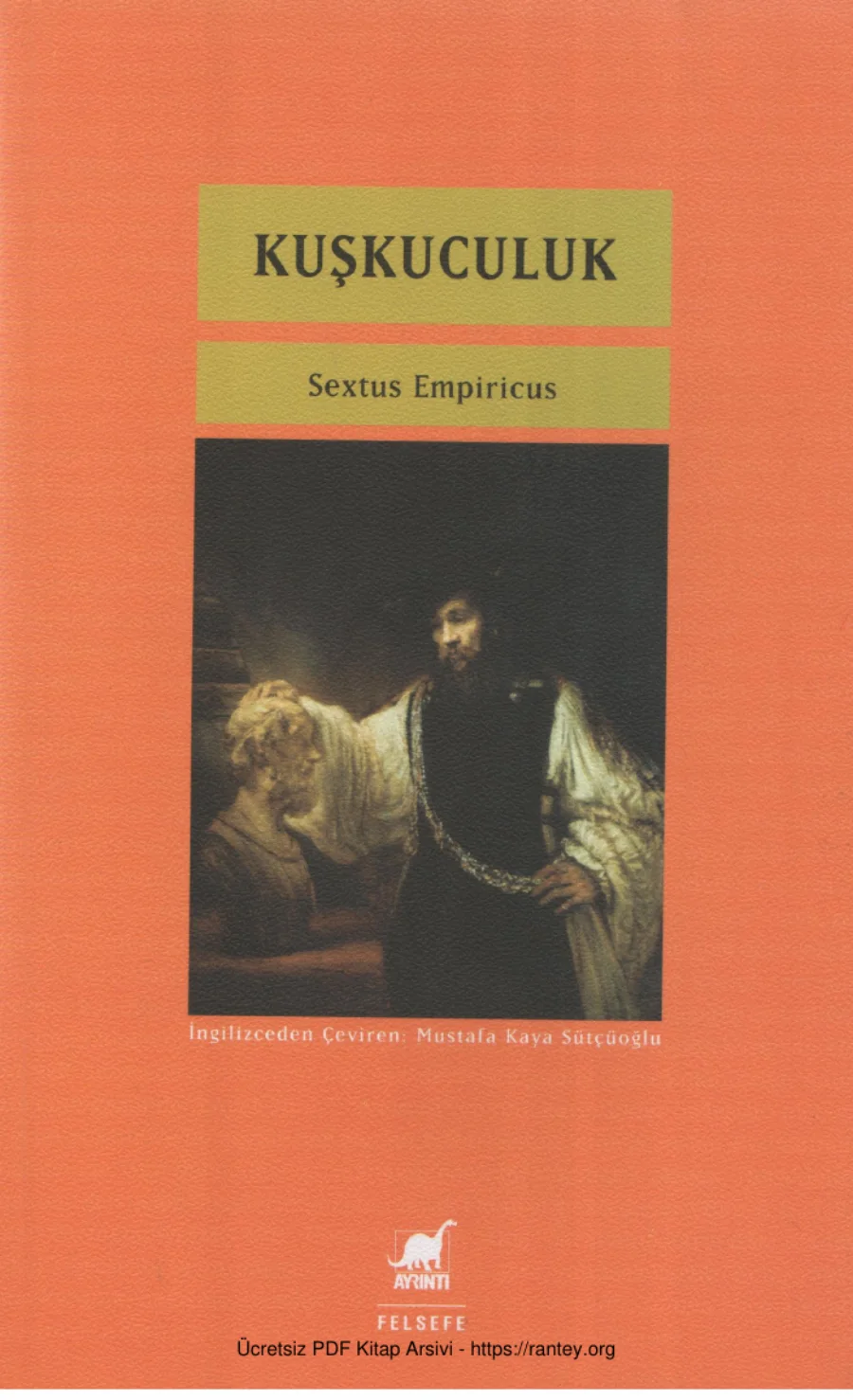 Sextus Empiricus Kuşkuculuk kapak görseli