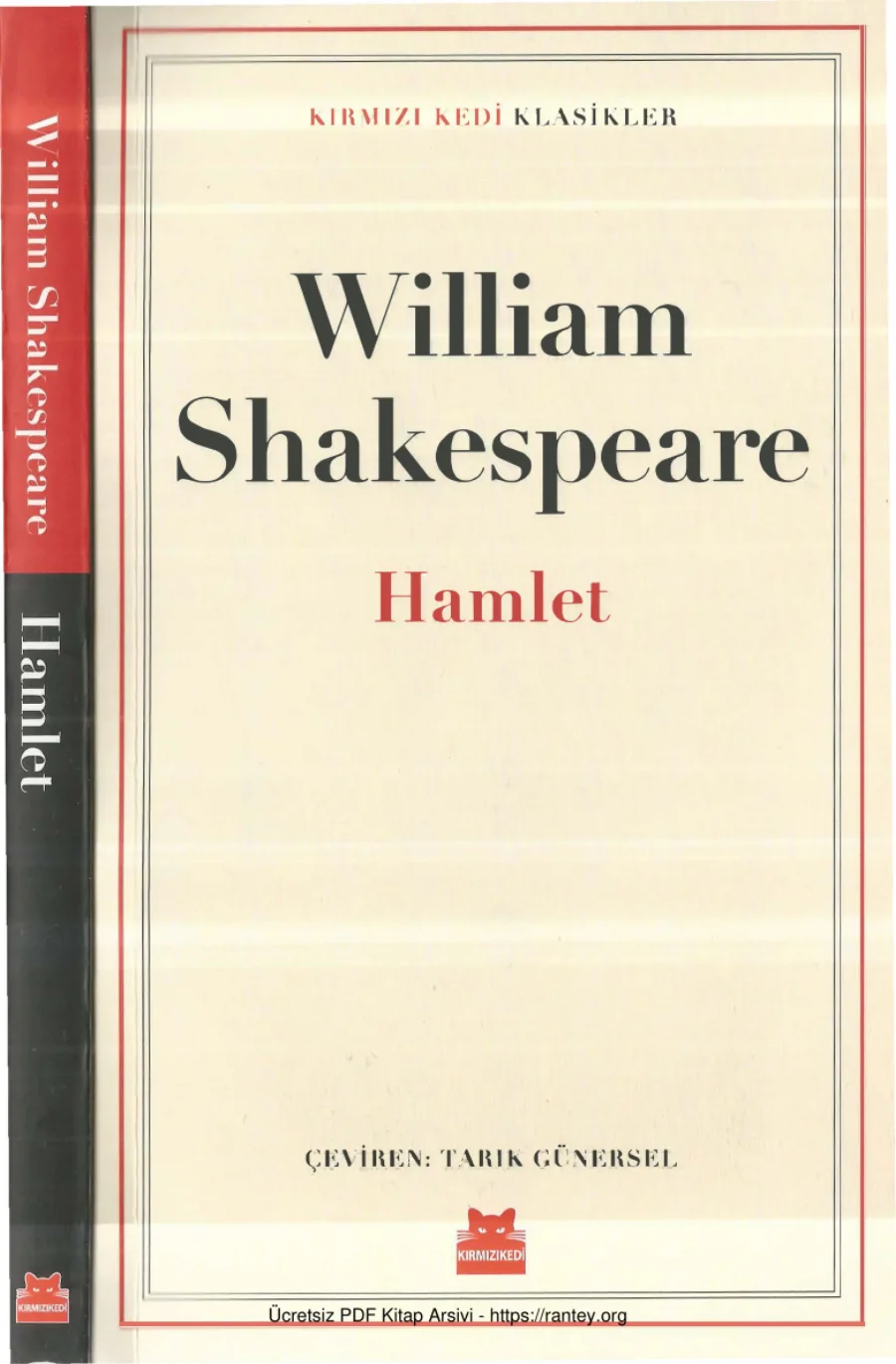 Shakespeare Hamlet kapak görseli