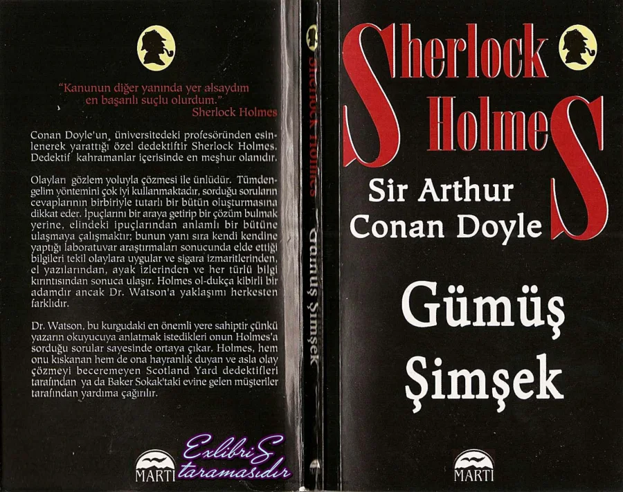 Sherlock Holmes Gümüş Şimşek kapak görseli