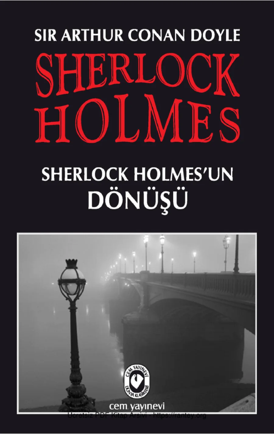 Sherlock Holmesun Dönüşü Cem Yayınevi kapak görseli