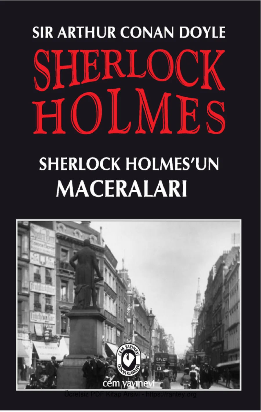 Sherlock Holmesun Maceraları Cem Yayınevi kapak görseli