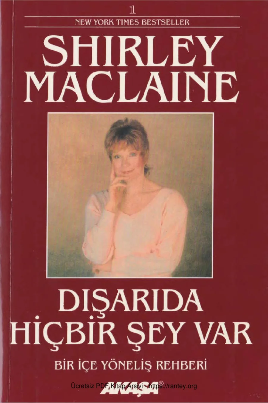 Shirley MacLaine Dışarıda Hiçbir Şey Var kapak görseli